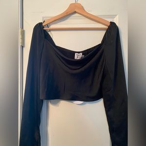 Princess Polly Long Sleeve Crop Top